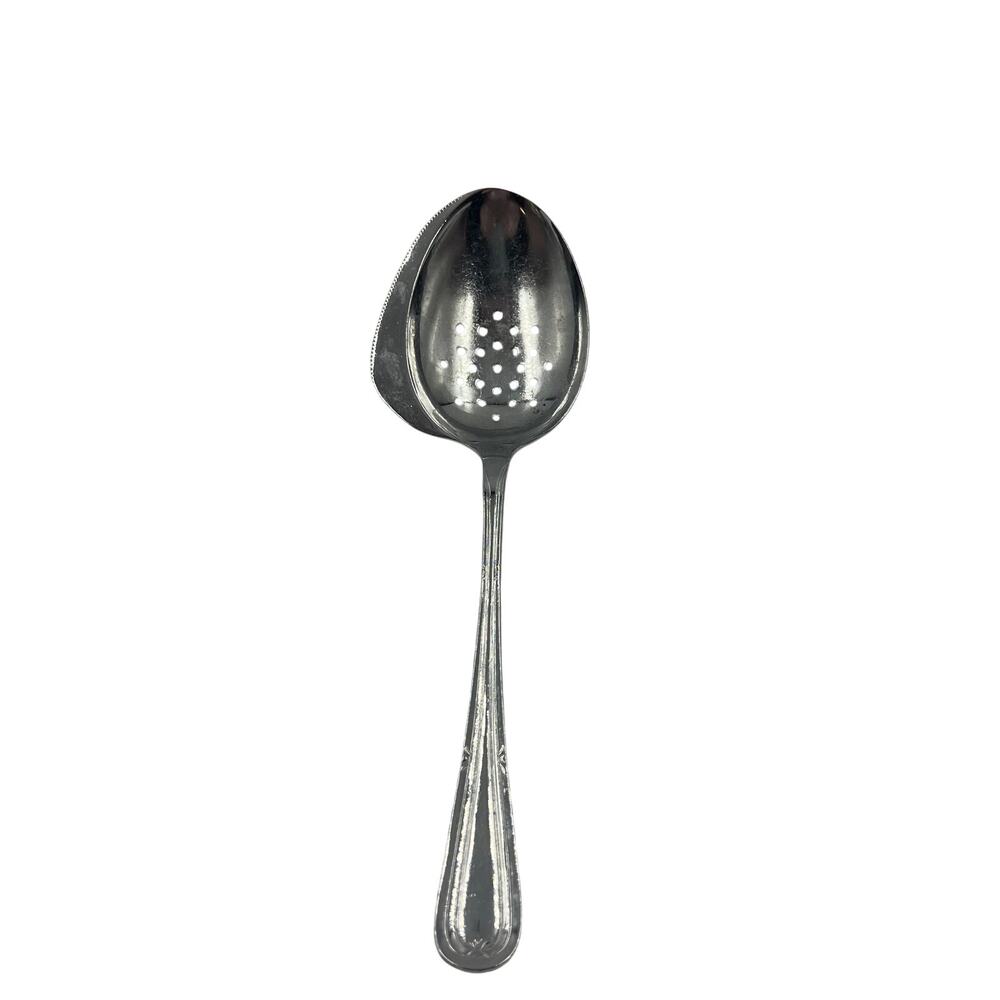Vintage Sipelia Strainer Spoon Stainless Chromium Plate Sheffield England